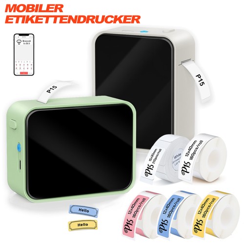 Etikettendrucker bluetooth p15 - bluetooth,