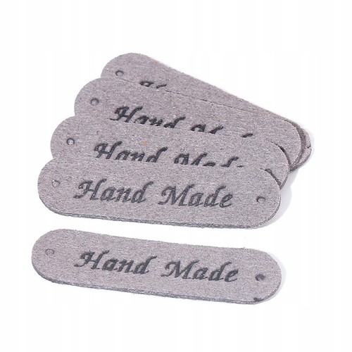 Handmade etikett 45mm x - etikett,