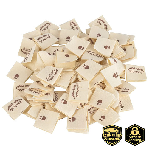 Handmade label 100 stück - 100,