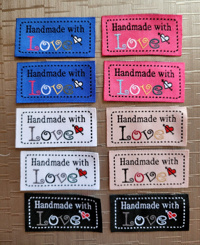 Diy nähen stoff label - nähen*10, stoff-label