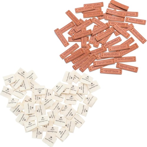Stoff labels - 50, 50
