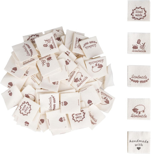 100 stück handmade label zum - stück,