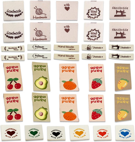 Stück handmade label set - 36,