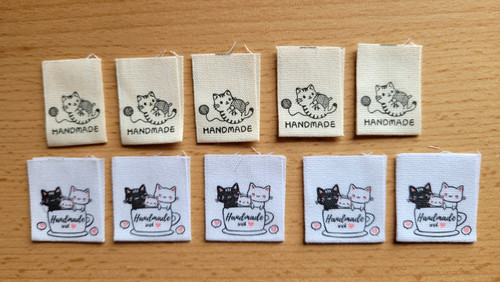 Diy nähen stoff label - nähen*, stoff-label