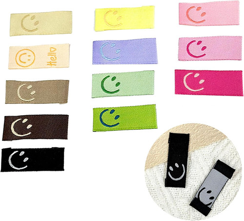 Pcs handmade stoffetiketten - 60,