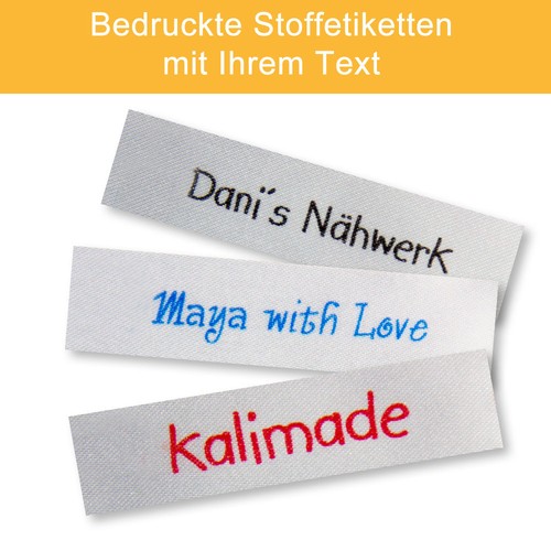 Textiletiketten stoffetiketten - textiletiketten,