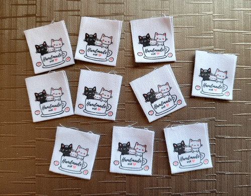 Diy nähen stoff label - nähen*, stoff-label