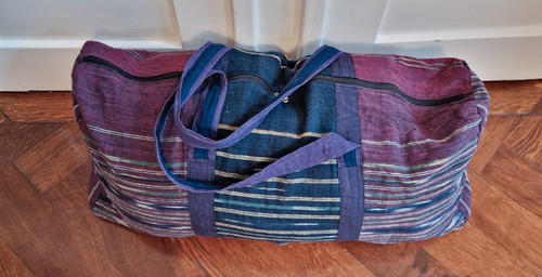 Unikat stoff reisetasche - , stoff-reisetasche