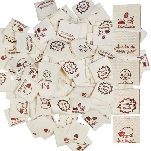 100pcs handmade label zum - handmade,