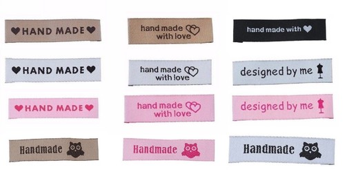 Etiketten labels einnäher - labels,