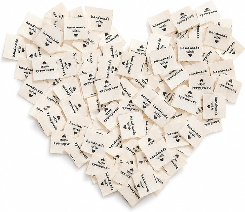 Stoff labels für - für, handarbeiten